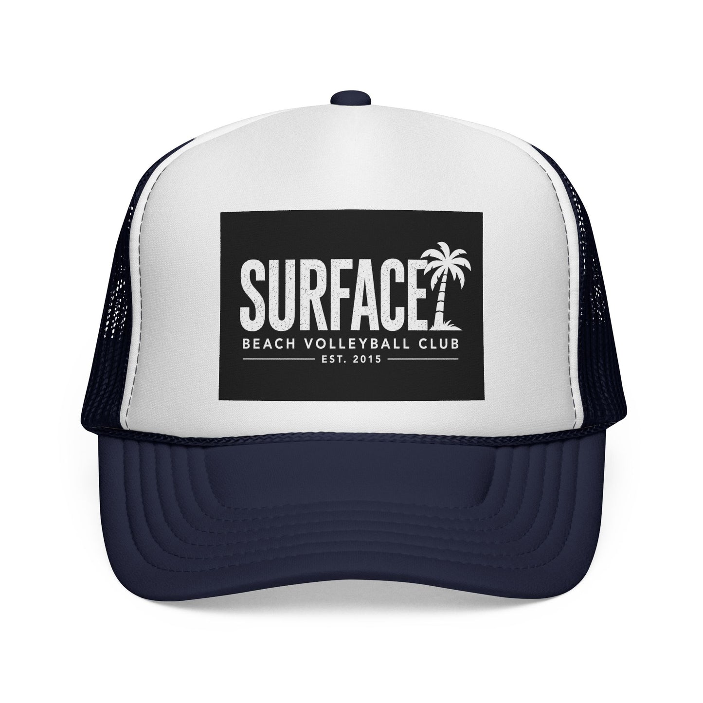 Surface Beach Volleyball Club Trucker Cap | Surf Palm Logo