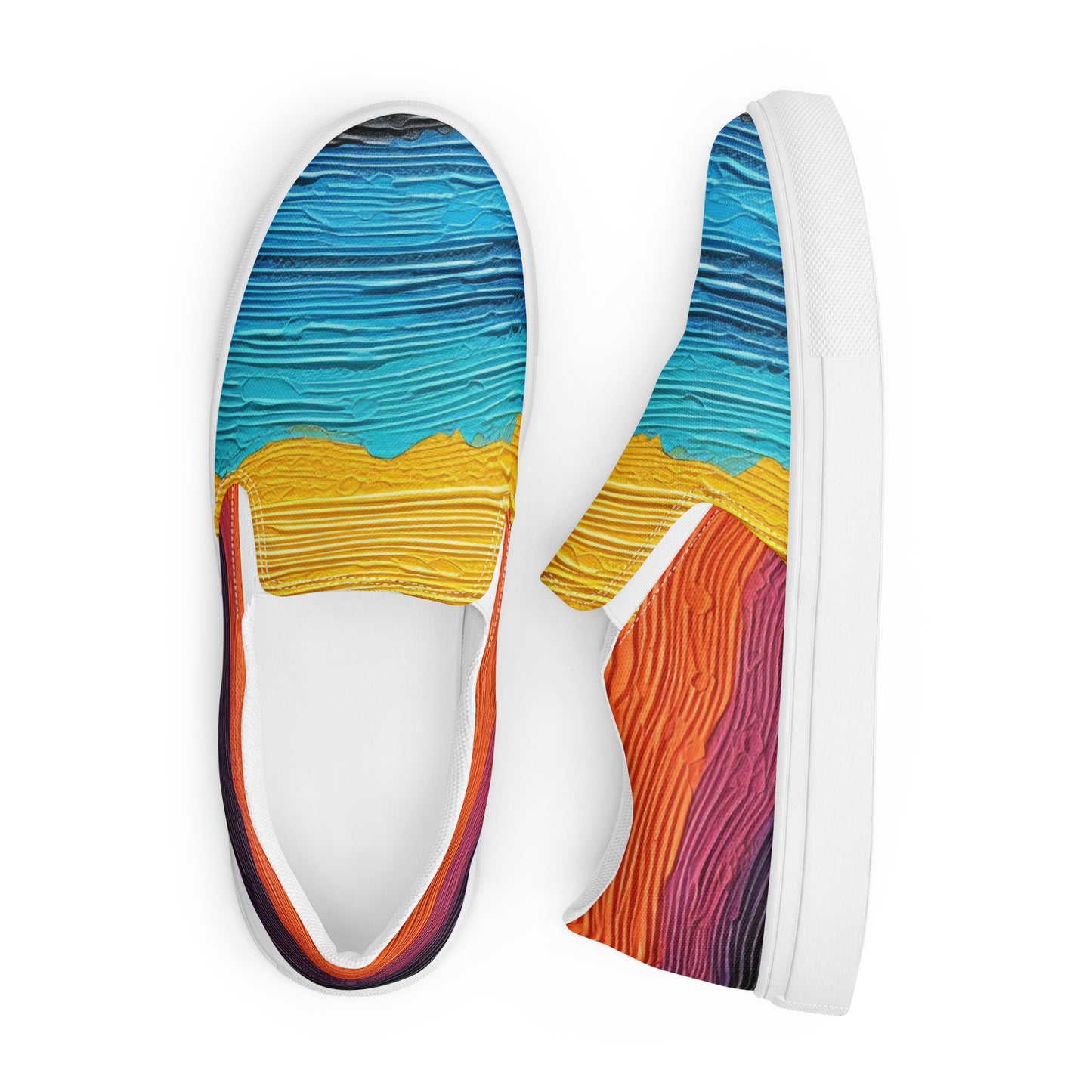 Artist Proof Men’s slip-on canvas shoes