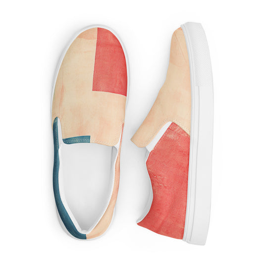 Pastel Men’s slip-on canvas shoes