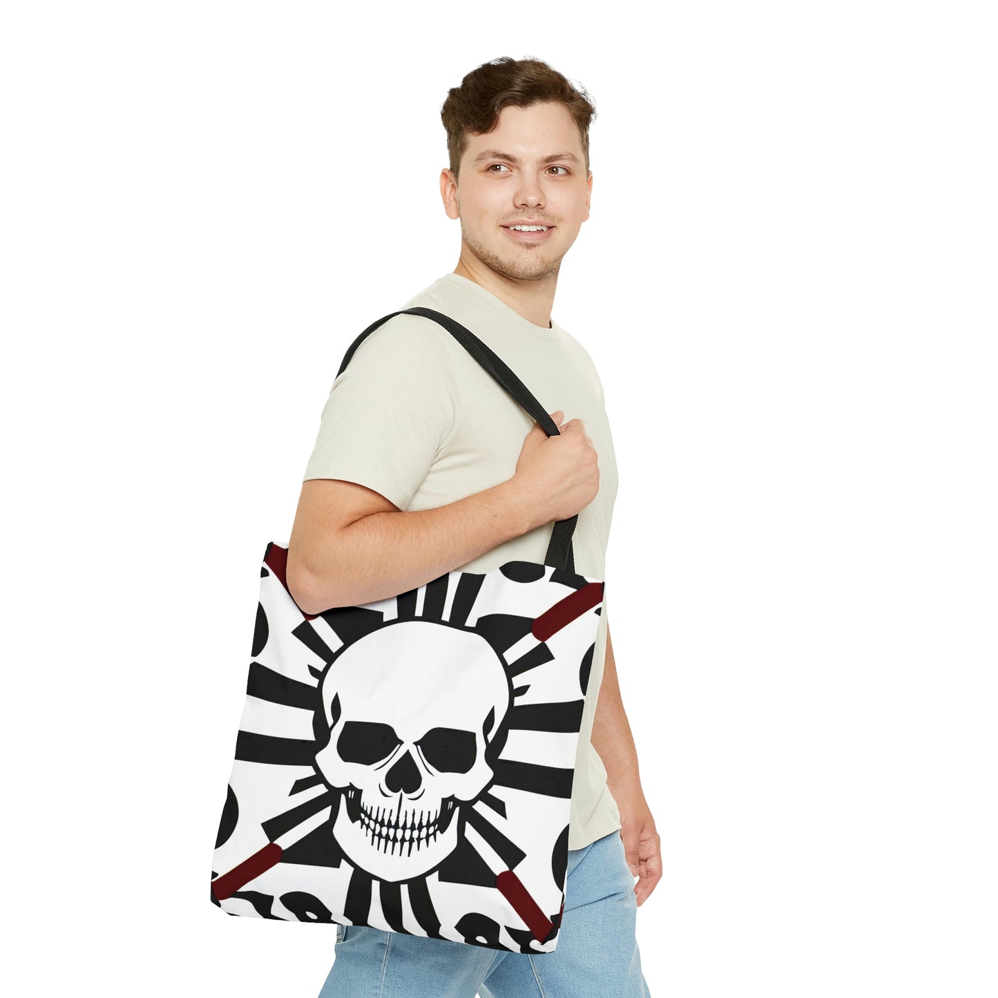 Skully Designer Travel Tote Bag