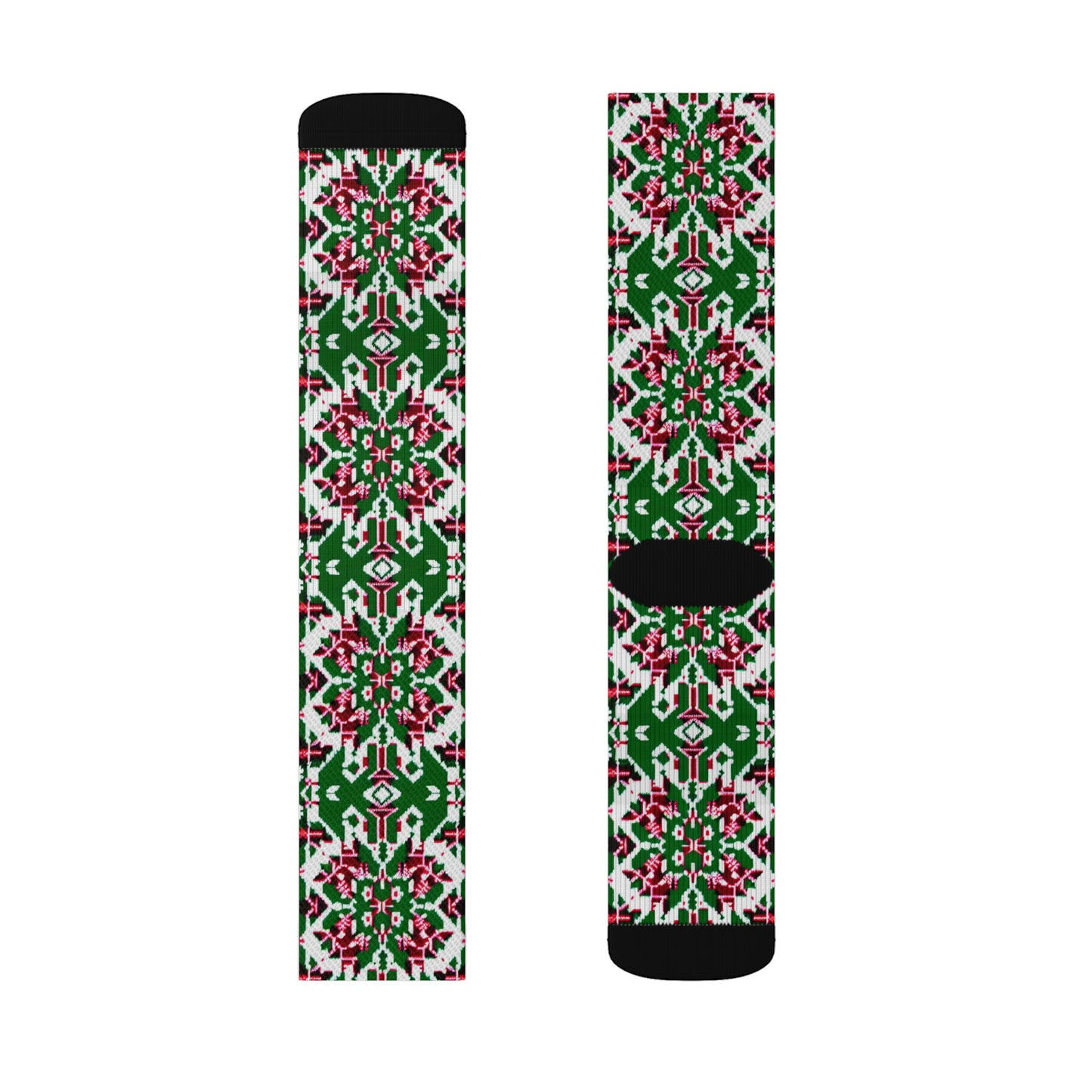 Christmas Collection Wear Everywhere Fashion Sublimation Socks