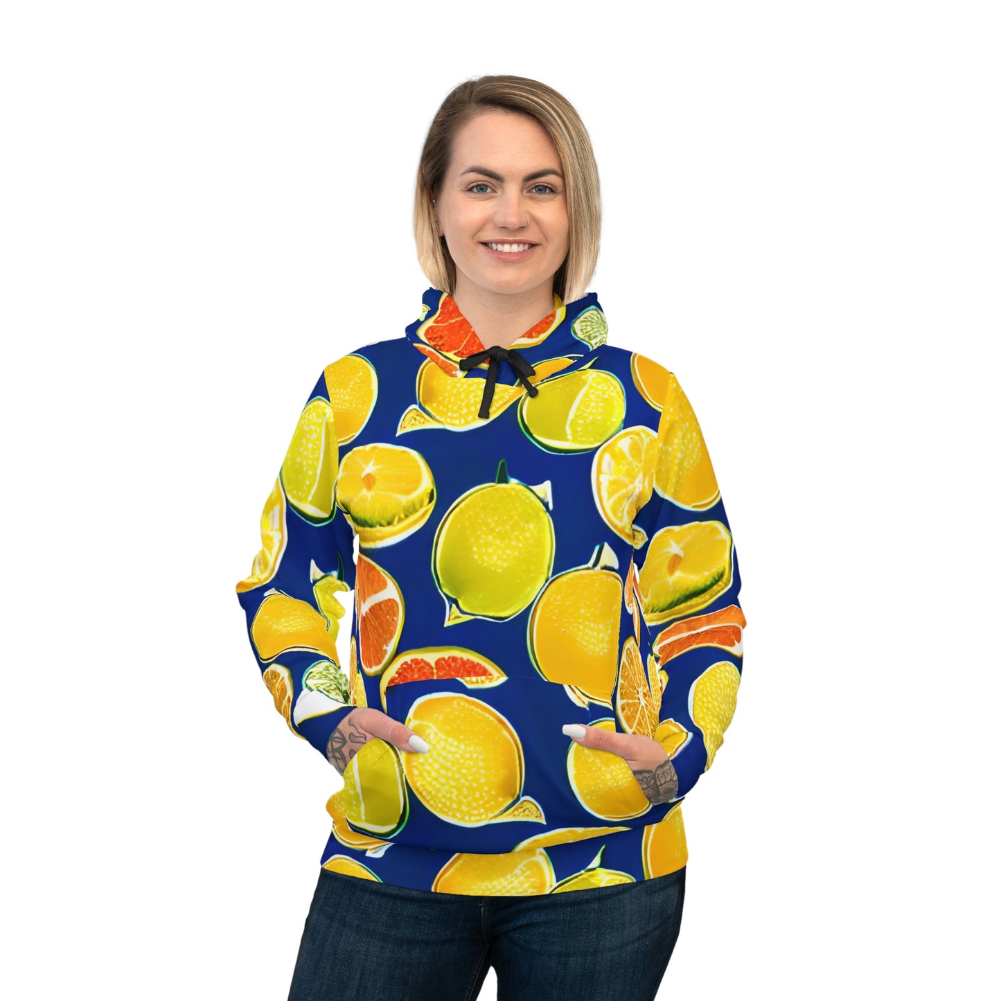 Citrus Designer Athletic Sublimated Hoodie