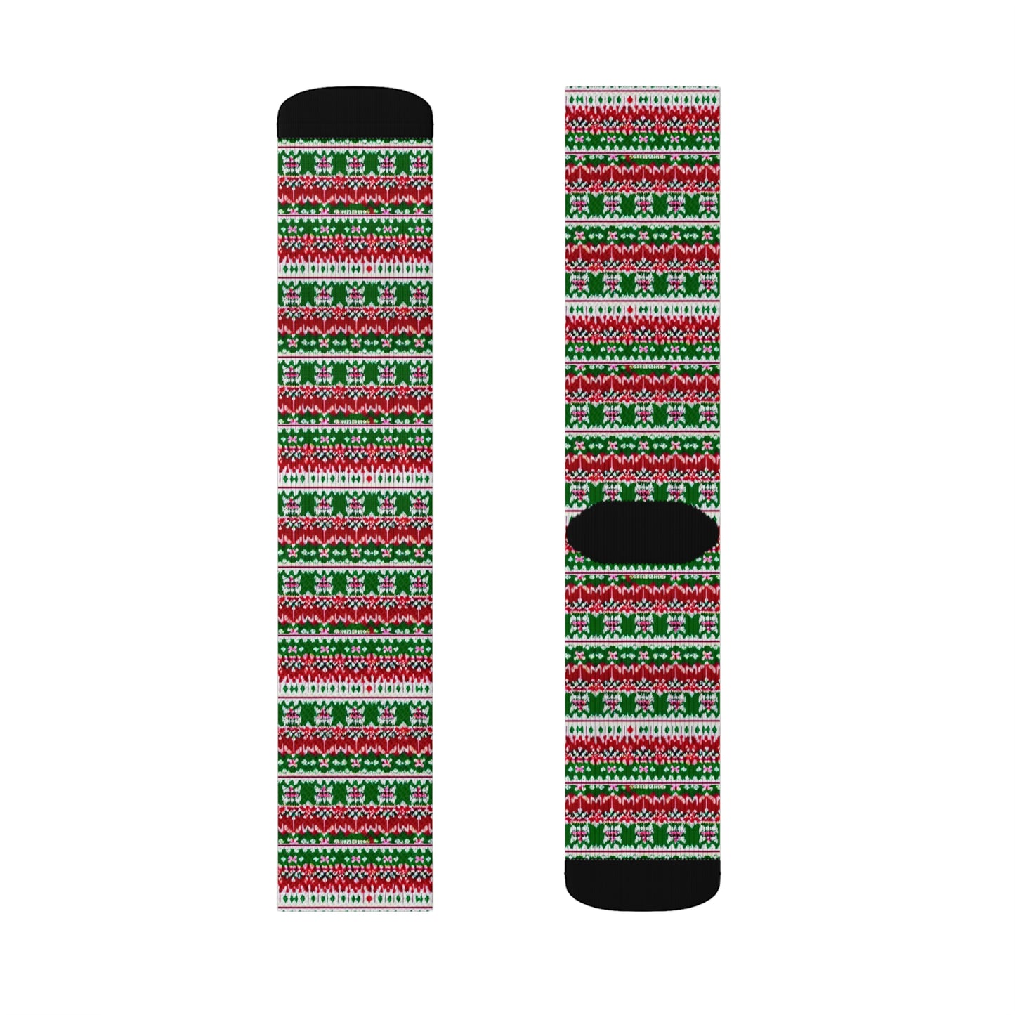 Christmas Collection Wear Everywhere Fashion Sublimation Socks