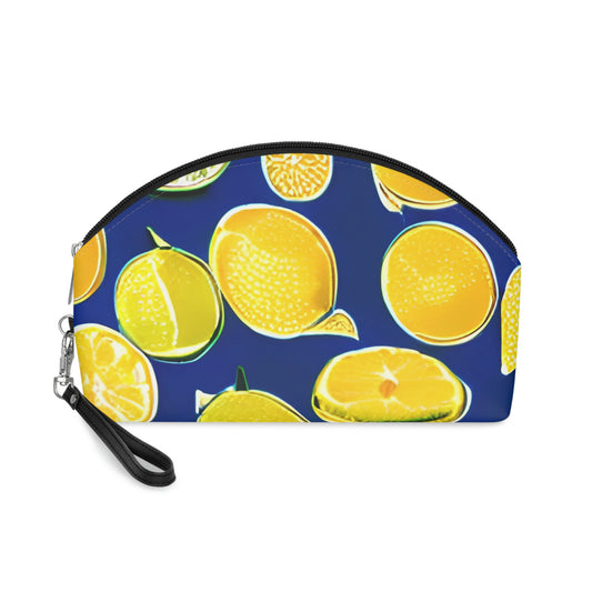 Citrus Zippered Makeup Cosmetics Bag