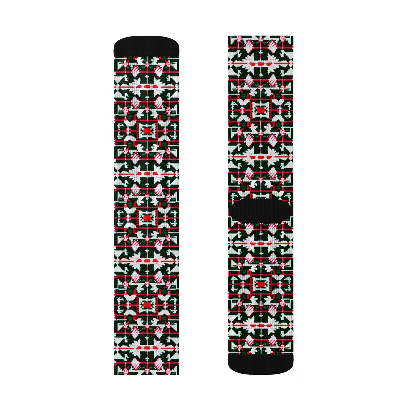 Christmas Collection Wear Everywhere Fashion Sublimation Socks