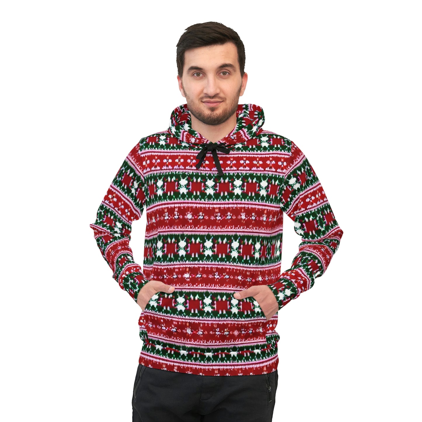 Christmas Collection Designer Athletic Sublimated Hoodie