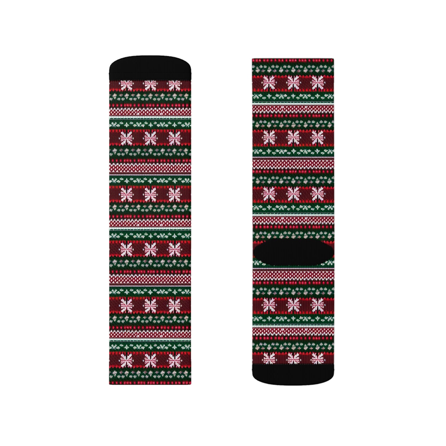 Christmas Collection Wear Everywhere Fashion Sublimation Socks