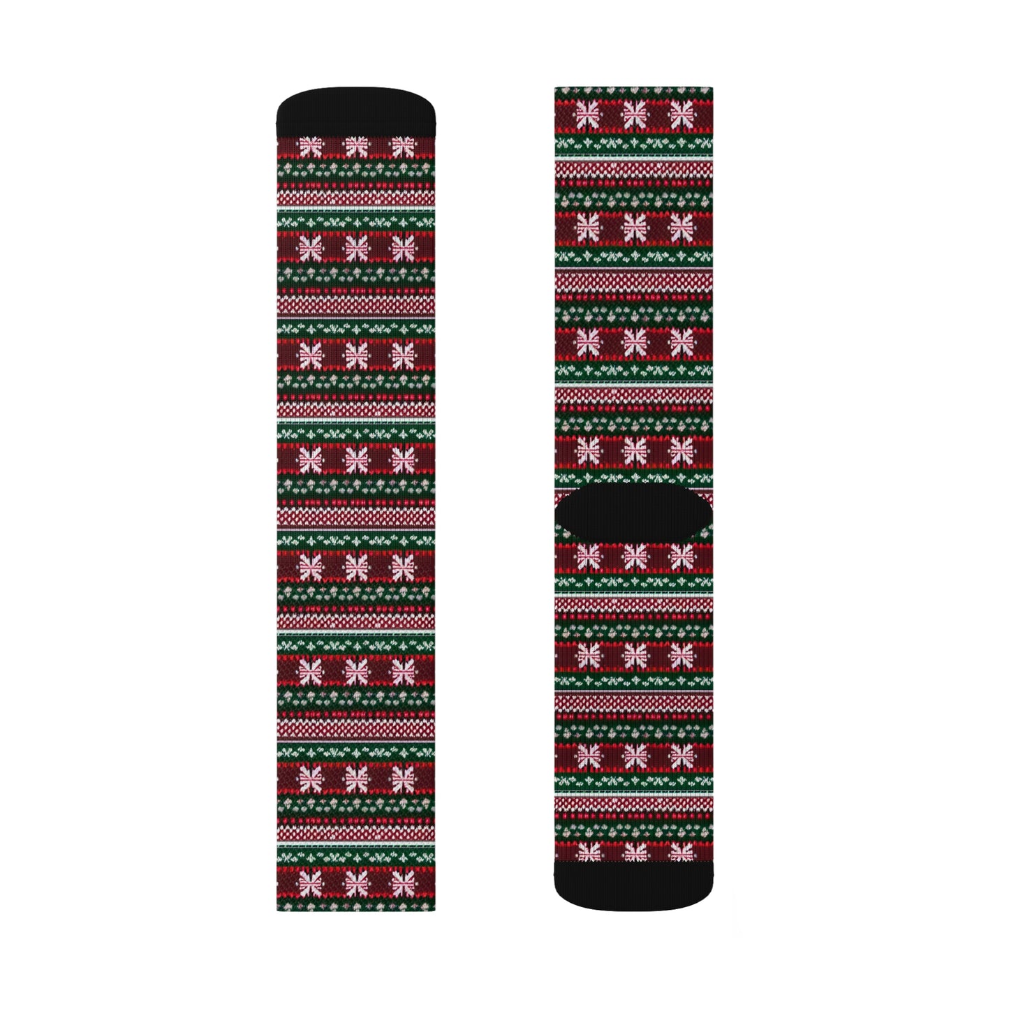 Christmas Collection Wear Everywhere Fashion Sublimation Socks