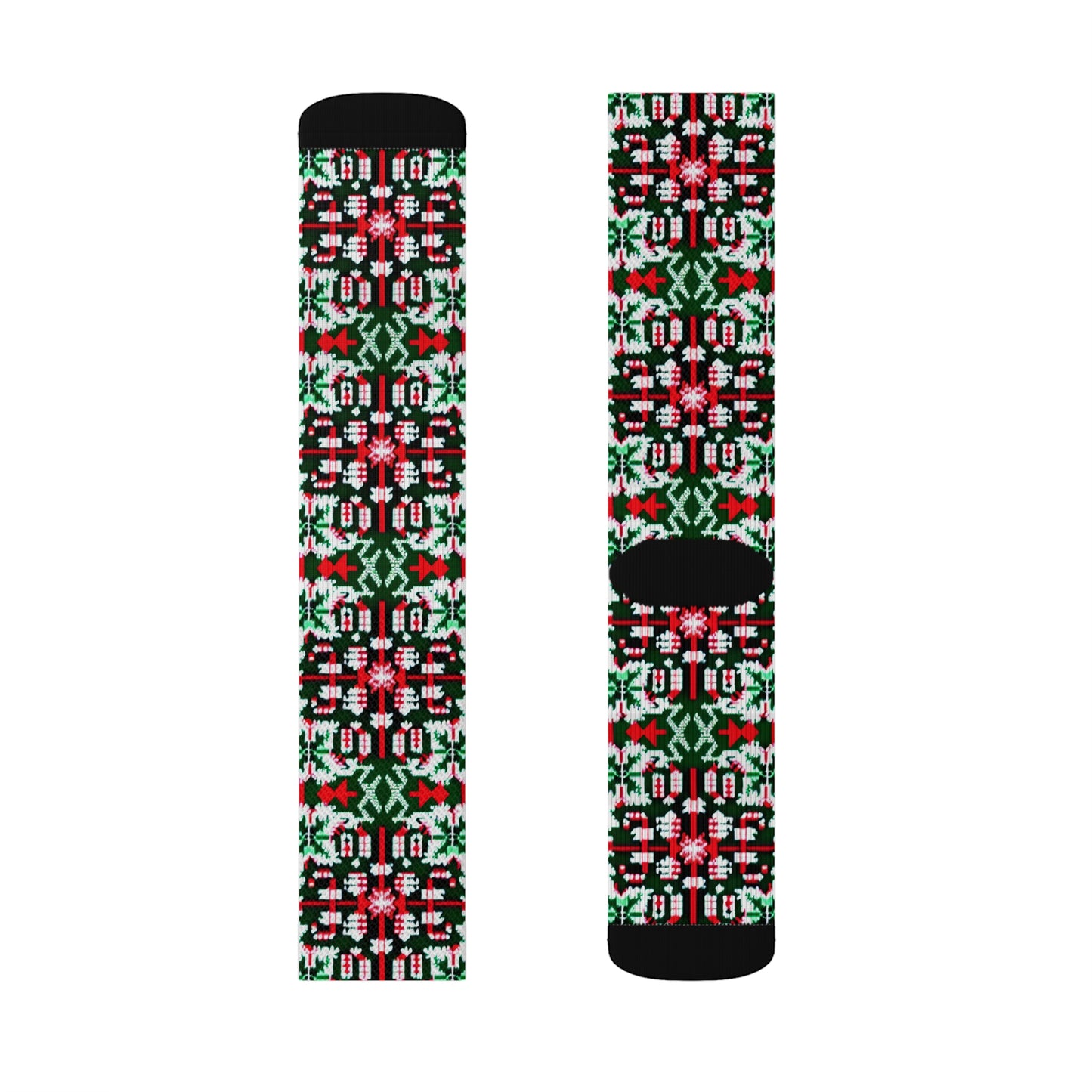 Christmas Collection Wear Everywhere Fashion Sublimation Socks