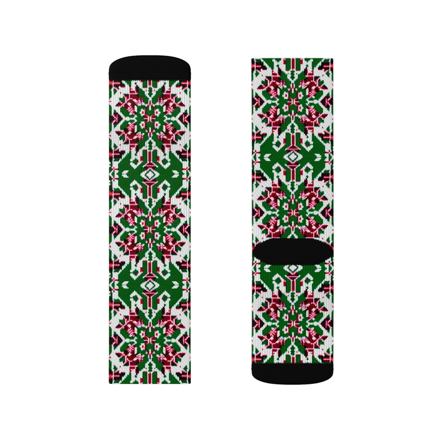 Christmas Collection Wear Everywhere Fashion Sublimation Socks