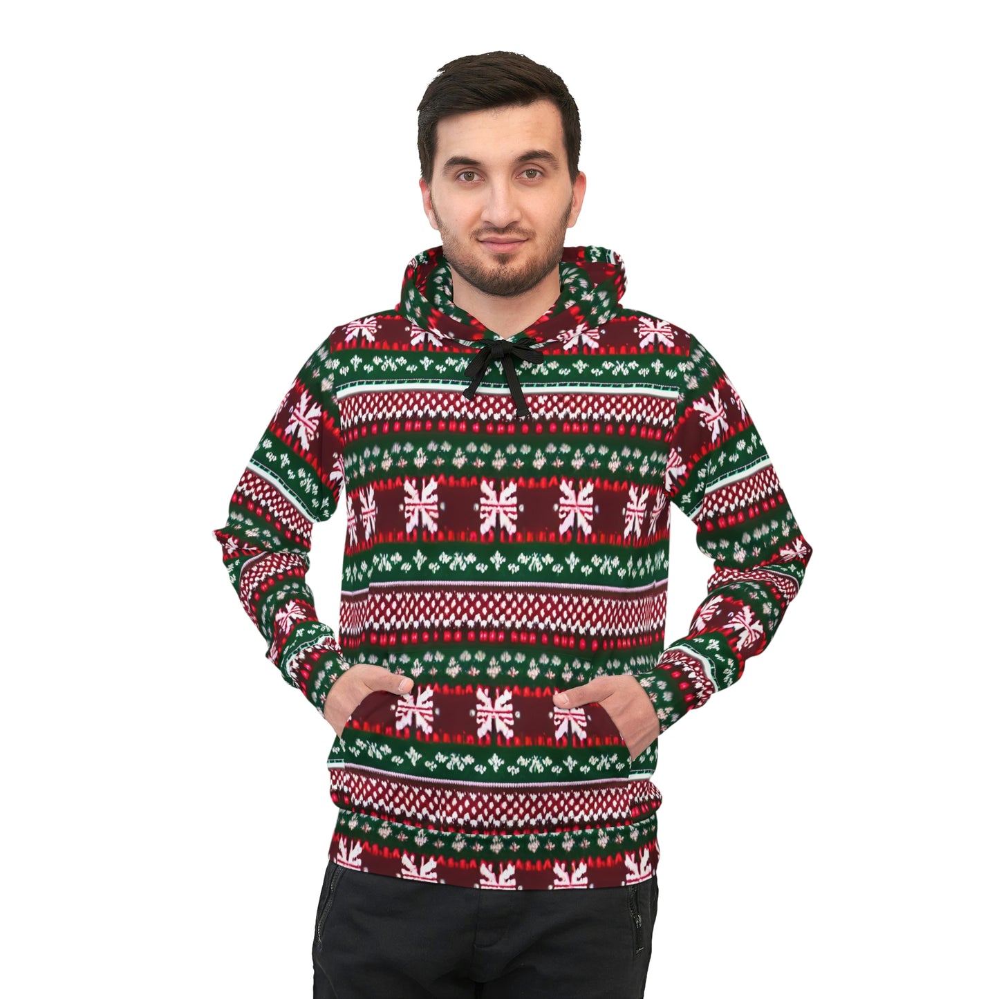 Christmas Collection Designer Athletic Sublimated Hoodie