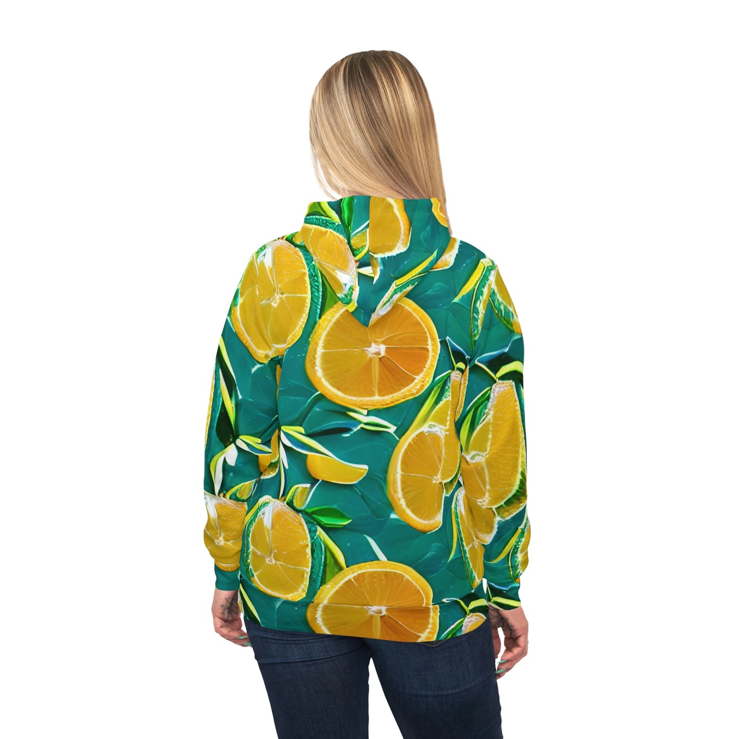 Lemon Designer Athletic Sublimated Hoodie