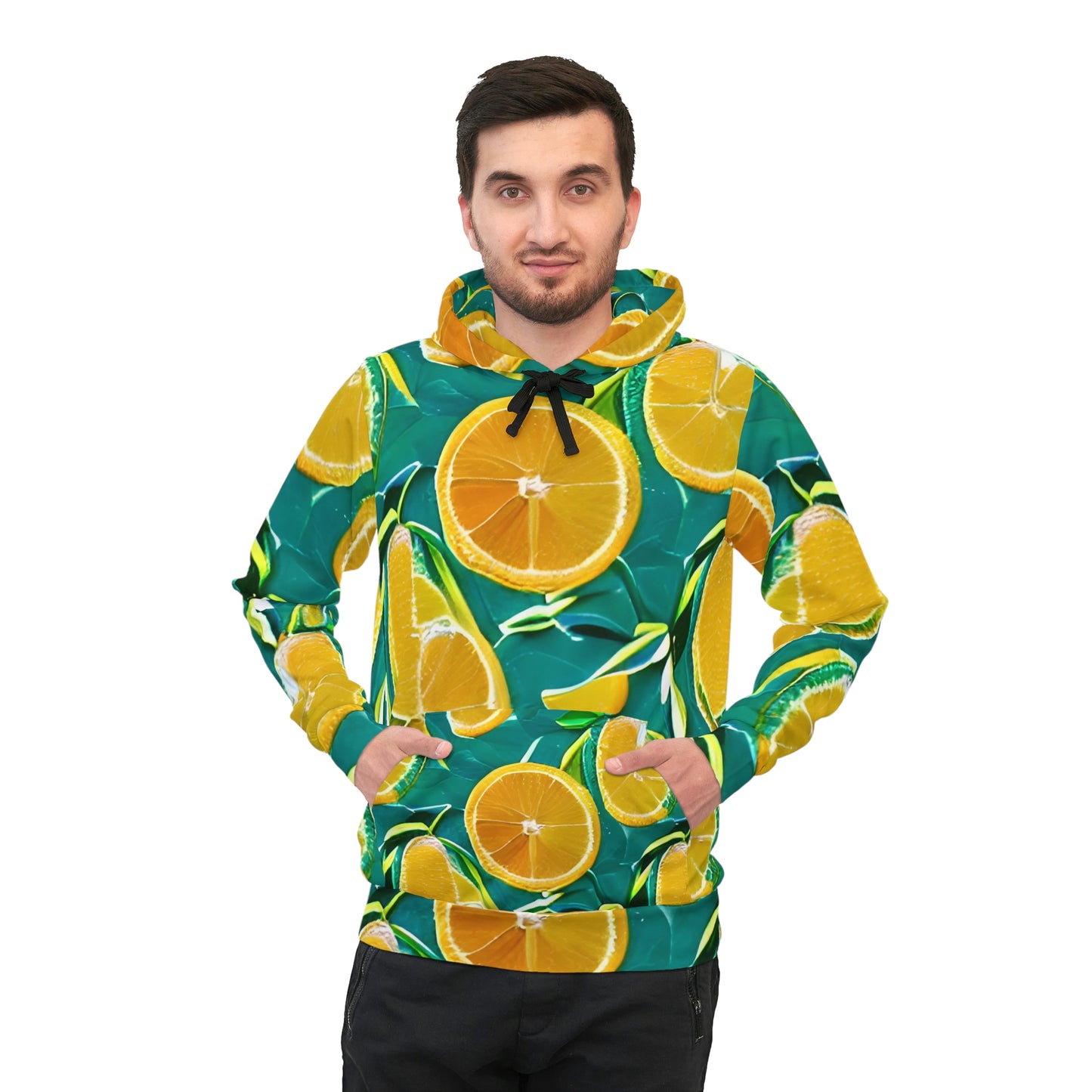 Lemon Designer Athletic Sublimated Hoodie