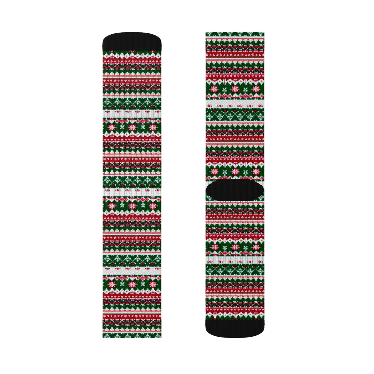 Christmas Collection Wear Everywhere Fashion Sublimation Socks