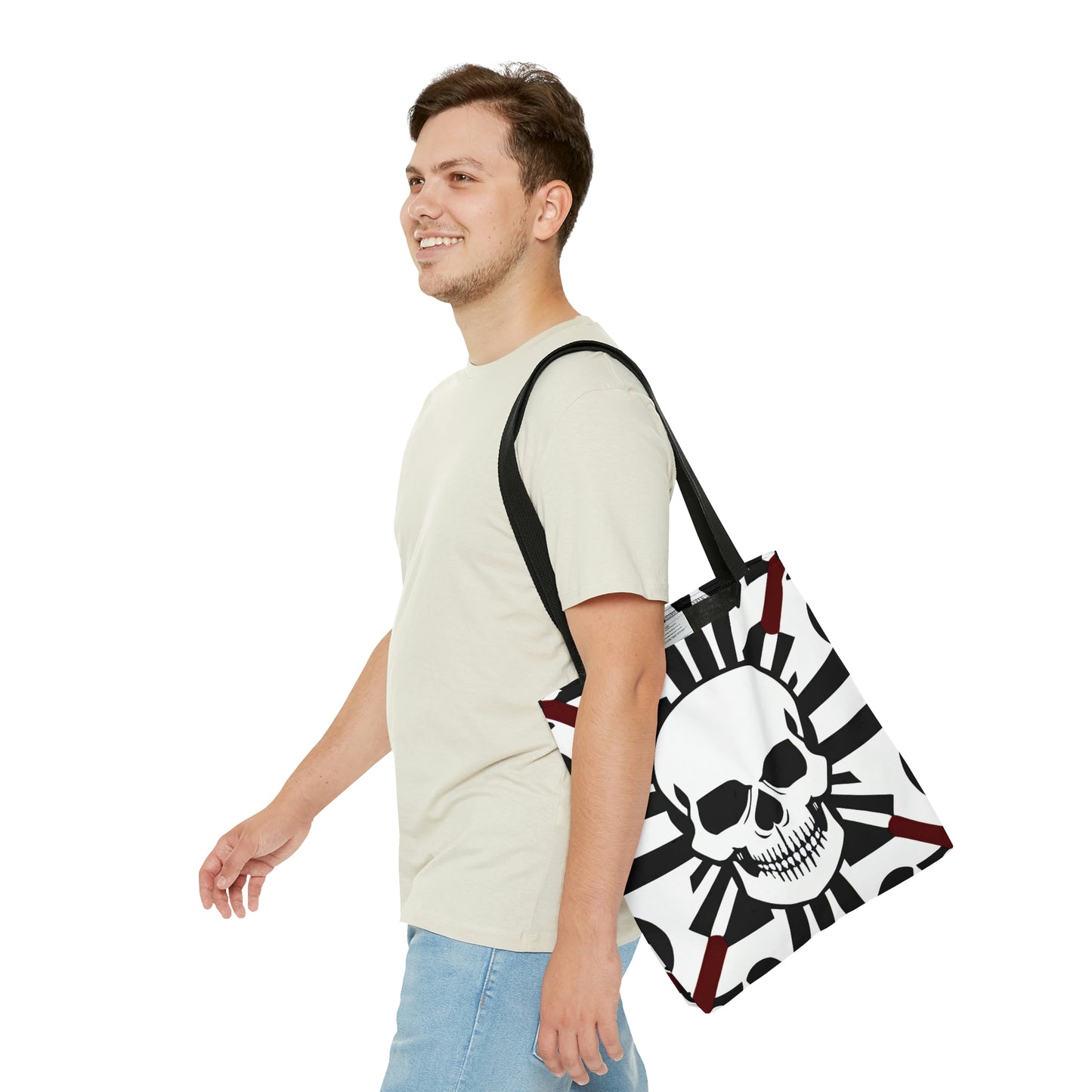 Skully Designer Travel Tote Bag