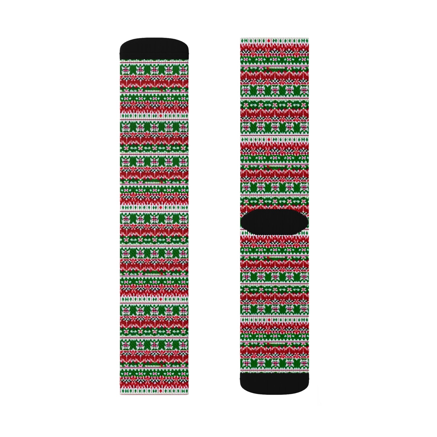 Christmas Collection Wear Everywhere Fashion Sublimation Socks