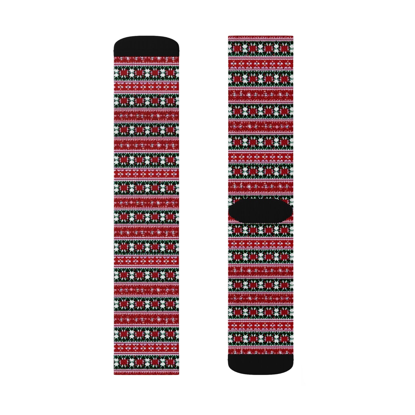 Christmas Collection Wear Everywhere Fashion Sublimation Socks