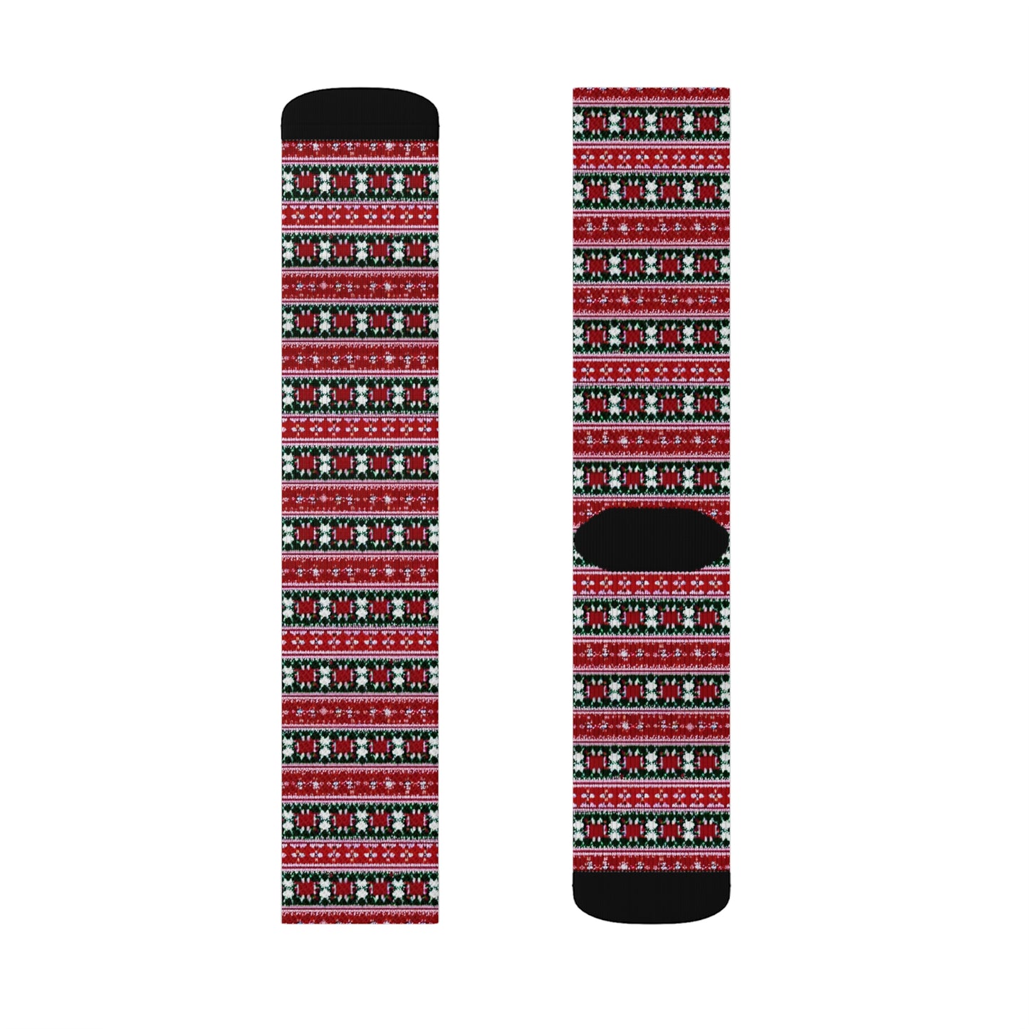 Christmas Collection Wear Everywhere Fashion Sublimation Socks