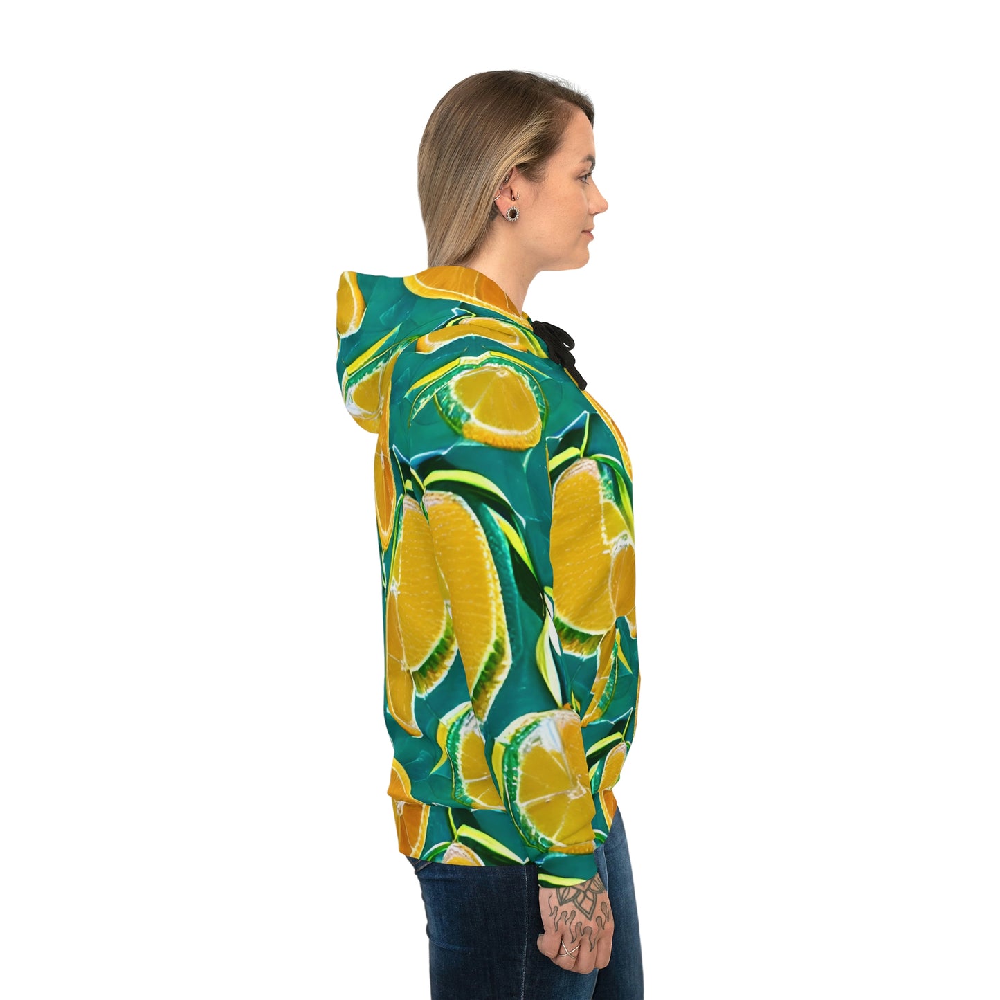 Lemon Designer Athletic Sublimated Hoodie