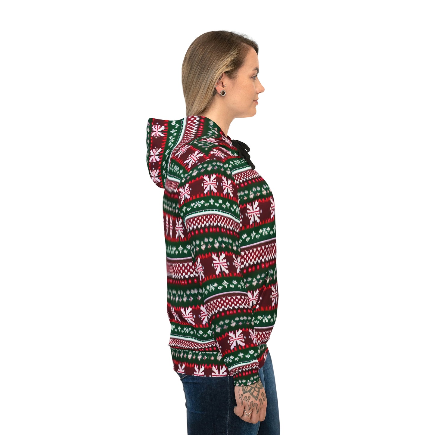 Christmas Collection Designer Athletic Sublimated Hoodie