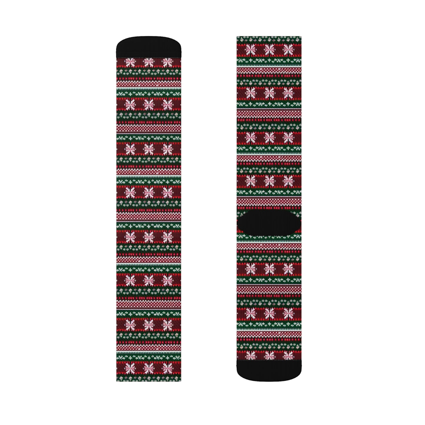 Christmas Collection Wear Everywhere Fashion Sublimation Socks